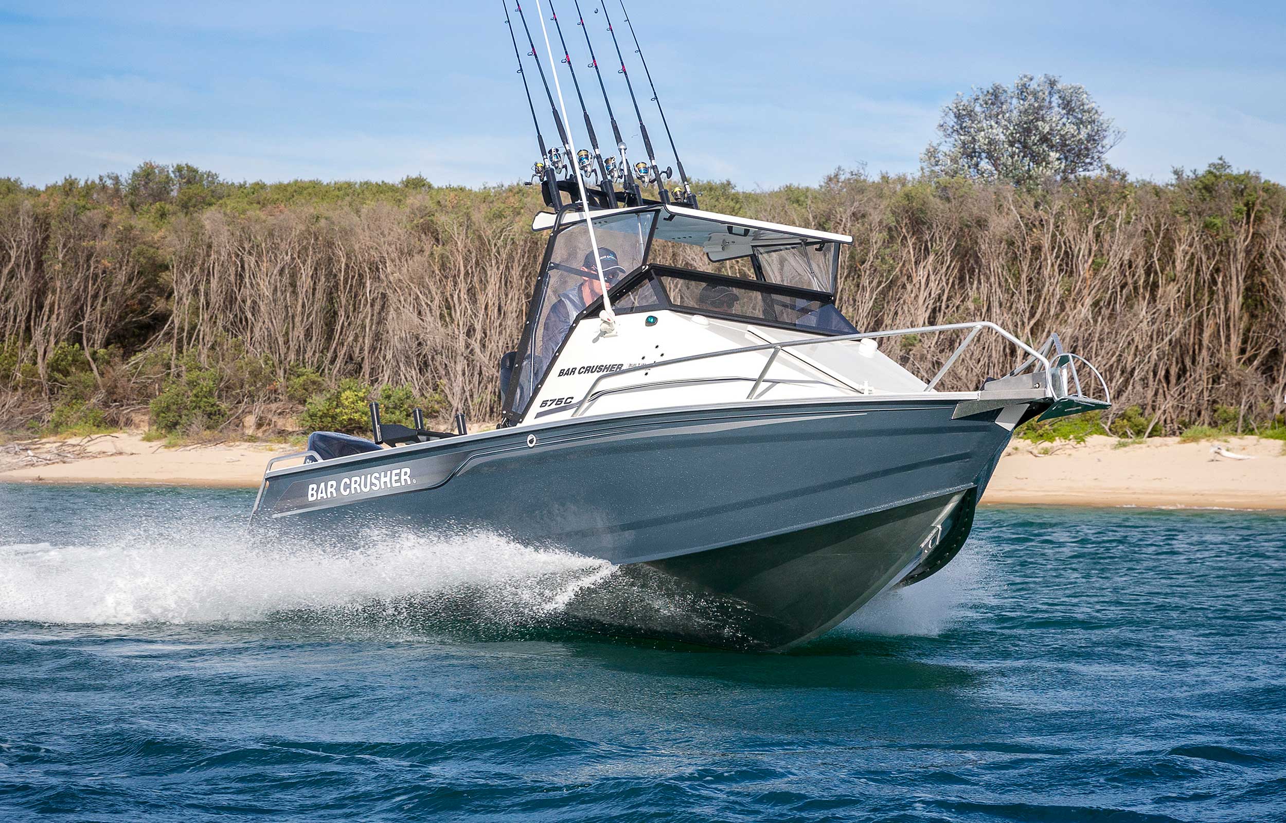 575C - Plate Aluminium Fishing Boat | Bar Crusher Boats