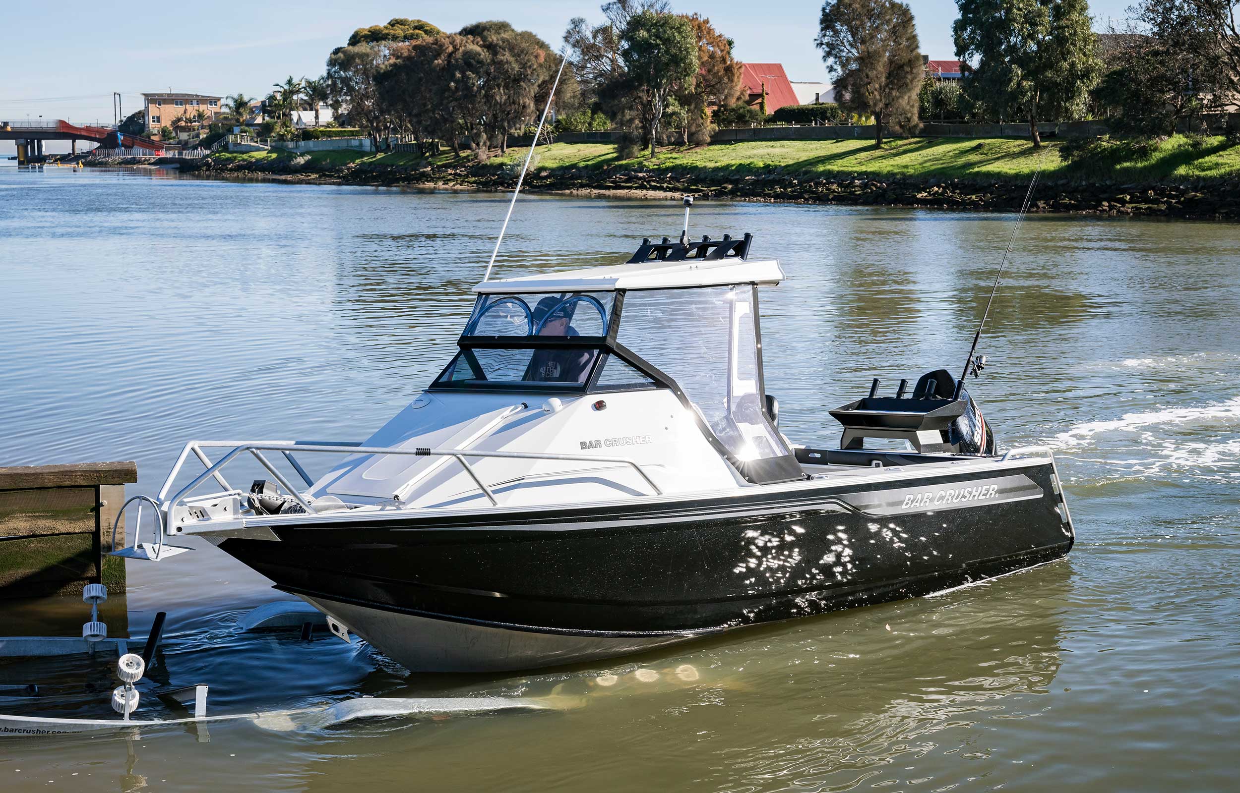 670C - Plate Aluminium Fishing Boat | Bar Crusher Boats