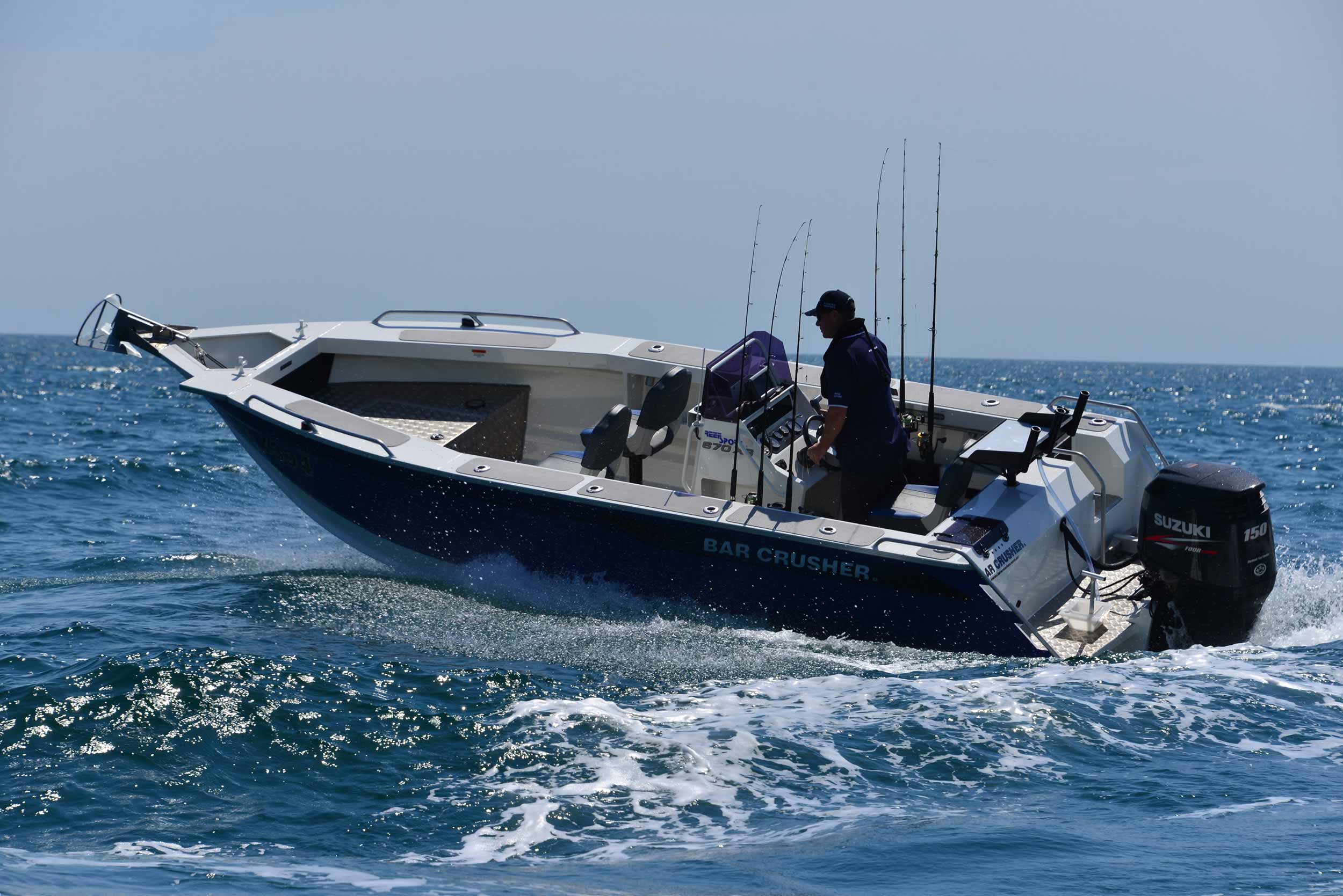 670XS - Plate Aluminium Fishing Boat