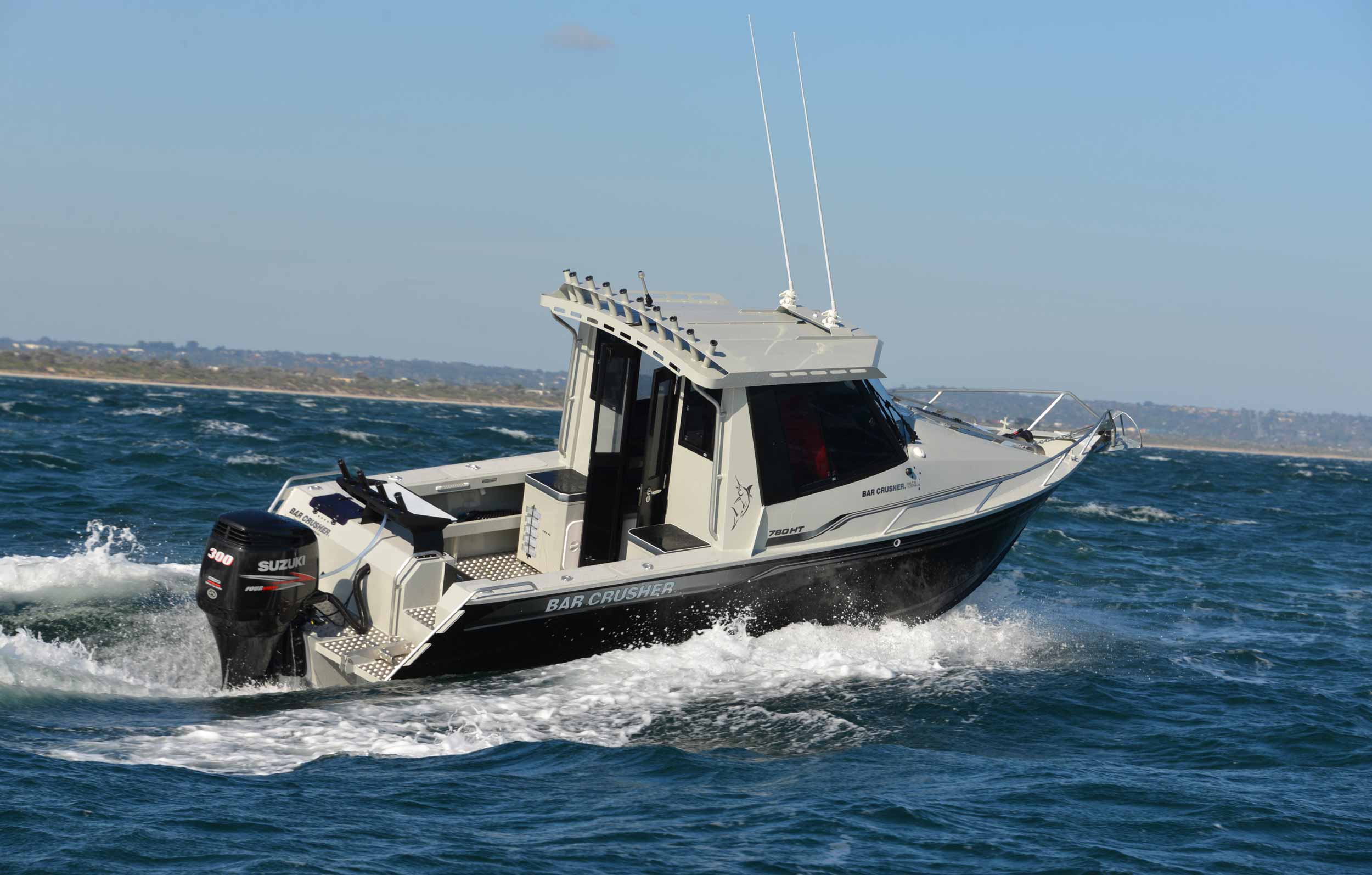 780HTP - Plate Aluminium Fishing Boat | Bar Crusher Boats