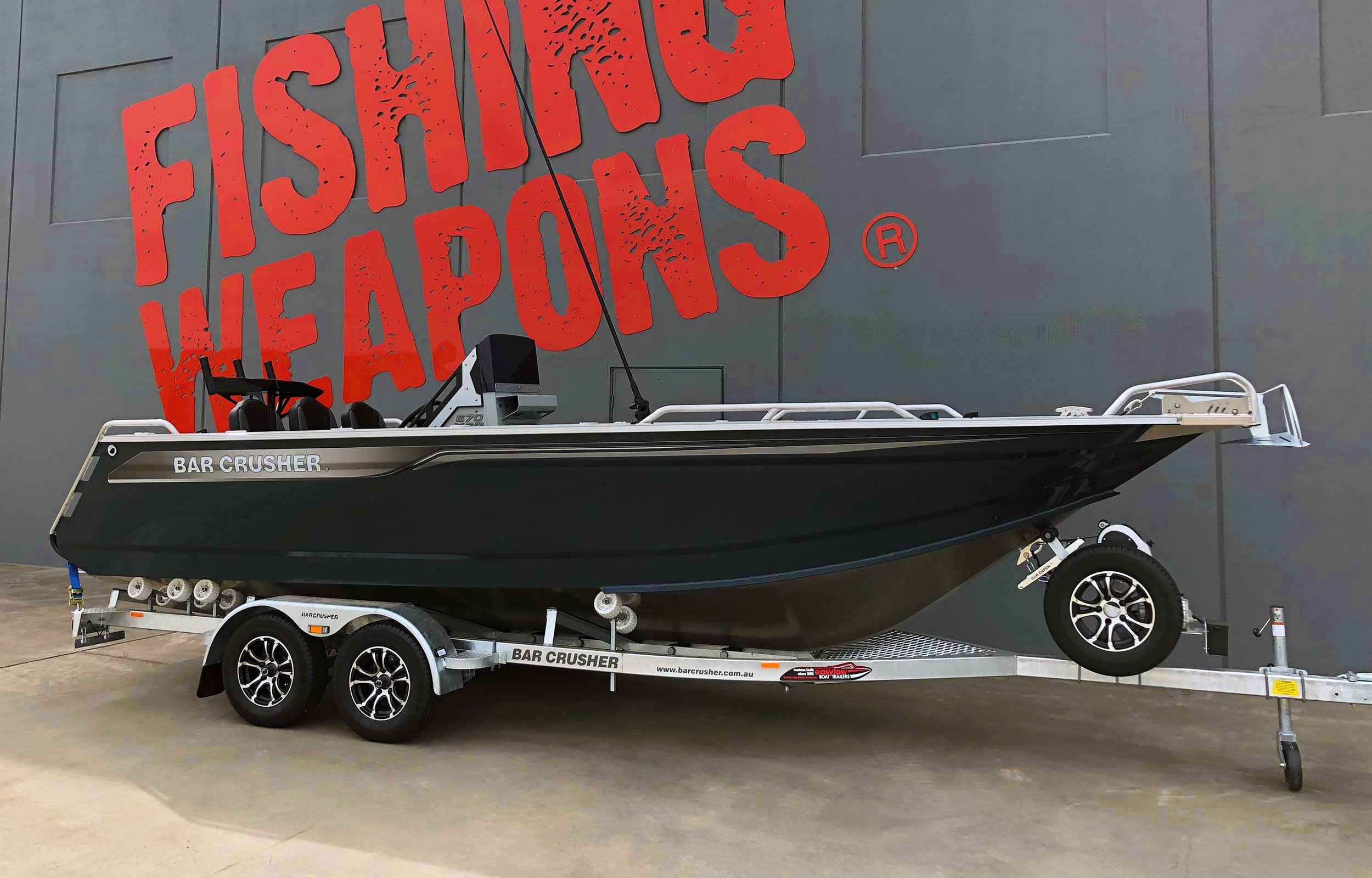 670XSR - Plate Aluminium Fishing Boat | Bar Crusher Boats